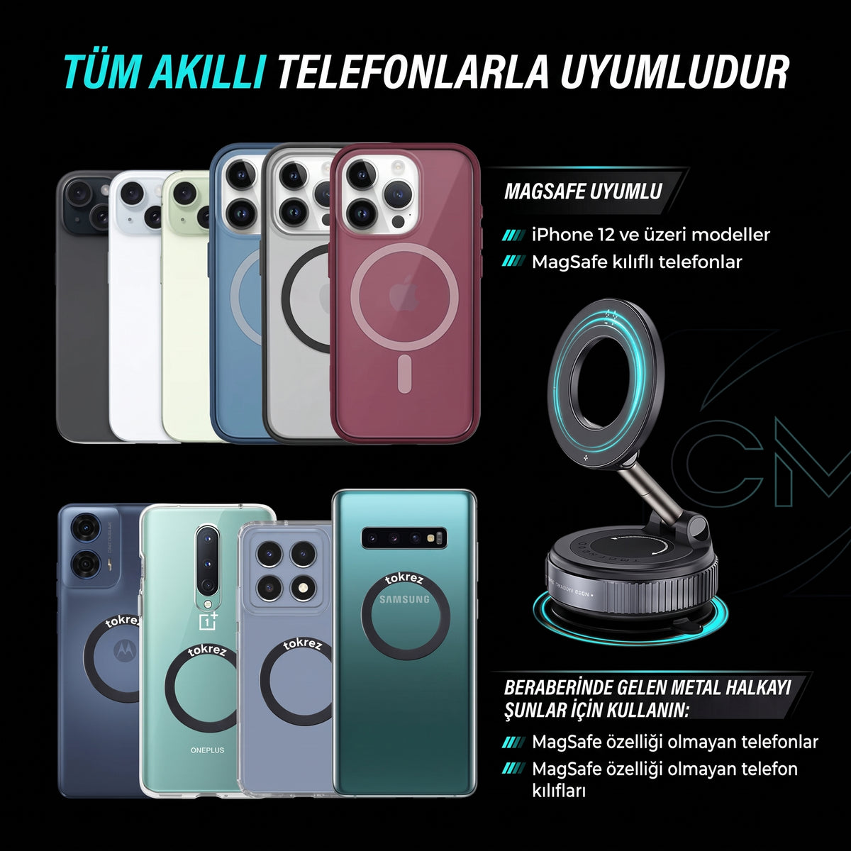 Tokrez™  One·Telefon Tutucu