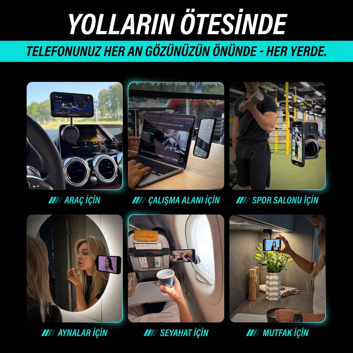 Tokrez™  One·Telefon Tutucu